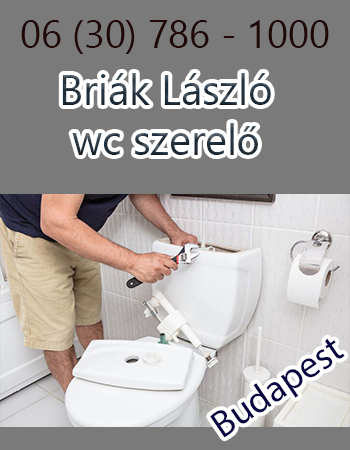 Briák László wc szerelő
